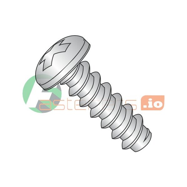 Newport Fasteners Self-Drilling Screw, #8 x 1 in, 18-8 Stainless Steel Pan Head Phillips Drive, 4000 PK 787347 - main